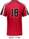 "Smooth Performance Brushback" Two-Button Baseball Jersey