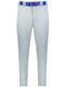 Youth 12 oz Russell "Baseline" Tapered Leg Open Bottom Baseball Pants