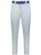 12 oz Russell "Baseline" Tapered Leg Open Bottom Baseball Pants