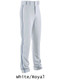 12 oz Relaxed Fit "Slider" Open Bottom Baseball Pants with Piping