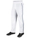 12.5 oz Loose Fit "MVP" Open Bottom Baseball Pants with Piping