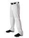 12 oz Alleson Relaxed Fit "Triple Play" Open Bottom Baseball Pants with Piping