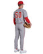 14 oz Tailored Fit "Triple Crown 2.0" Tapered Bottom Baseball Pants with Piping