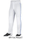 14 oz Tailored Fit "Triple Crown 2.0" Open Bottom Baseball Pants with Adjustable Inseam & Piping
