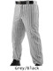13 oz Traditional Fit "Triple Crown" Pinstripe Baseball Pants