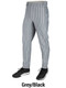 Adult 13 oz Tailored Fit "Triple Crown 2.0" Tapered Bottom Pinstripe" Baseball Pants Adult Pinstripe Pants All Sports Uniforms