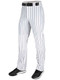 Adult 14 oz Modern Fit "Triple Crown 2.0 Open Bottom Pinstripe" Baseball Pants Adult Pinstripe Pants All Sports Uniforms