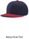 Two-Tone Cotton Twill Baseball Cap