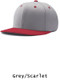 Two-Tone Cotton Twill Baseball Cap