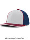 Trucker Mesh Tri-Color Cotton Twill Baseball Cap
