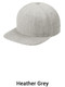 High Profile Flat Bill Baseball Cap
