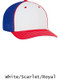 Tri-Color Trucker Mesh Moisture Control Baseball Cap
