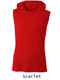 "Sleeveless Terrorize" Performance Wicking Hoodie Tee