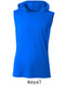 "Sleeveless Terrorize" Performance Wicking Hoodie Tee