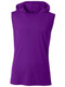 "Sleeveless Terrorize" Performance Wicking Hoodie Tee