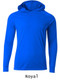 "Long Sleeve Terrorize" PerformanceWicking Hoodie Tee