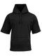 "Sprint" Short Sleeve Performance Wicking Hoodie