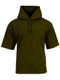 "Sprint" Short Sleeve Performance Wicking Hoodie