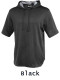 Adult "Flex" Short Sleeve Performance Wicking Hoodie Adult All Sports Uniforms