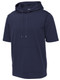 "Rebel" Short Sleeve Performance Wicking Hoodie