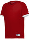 Adult "Baseline" Covered Placket Baseball Jersey