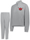Womens "Pinnacle Stretch" 1/2 Zip Pullover Warm Up Set