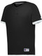 "Baseline" Covered Placket Baseball Jersey