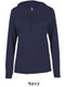 Womens "Bravo" Performance Wicking Hoodie Tee