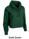Womens "Victory" 8.1oz 60/40 Crop Fleece Hoodie