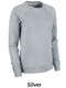 Womens "Victory" 8.1oz 60/40 Split Hem Crew