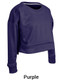 Womens "Lineup" Performance Wicking Crop Crew