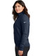 Womens Nike "Club Sleeve Swoosh" 8.3 oz 80/20 1/2 Zip Pullover