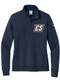 Womens Nike "Club Sleeve Swoosh" 8.3 oz 80/20 1/2 Zip Pullover