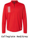 Adidas 3 Stripes 1/4 Zip Warm Up Pullover