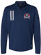 Adidas 3 Stripes 1/4 Zip Warm Up Pullover