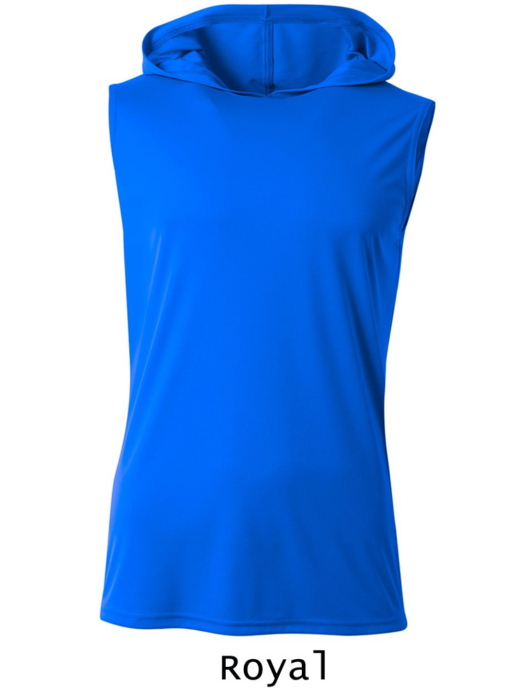 Adult "Sleeveless Terrorize" Basketball Shooting Shirt with Hood All