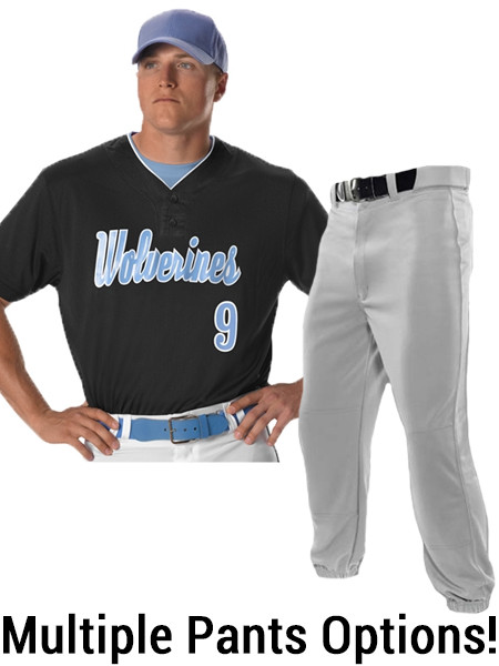 Baseball Baseball Baseball Uniform Sets Pullover Sets Two