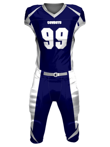 Semi-pro Football Uniform Carmel Style