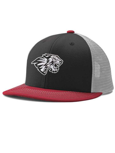 Embroidered Trucker Snapback Two-Tone Baseball Cap - Package Product ...