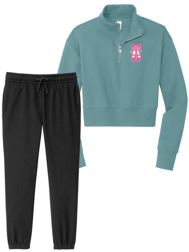 Women "VIP" 8.3oz 60/40 1/2 Zip Pullover Set - All Sports Uniforms