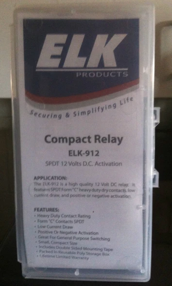 RELAY; SPDT 12/24V BIG TERMINA