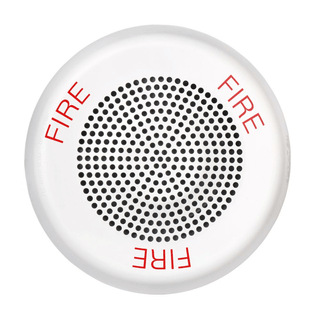 ELUXA,LED HF SPKR,WHT,CEILING, 24VDC