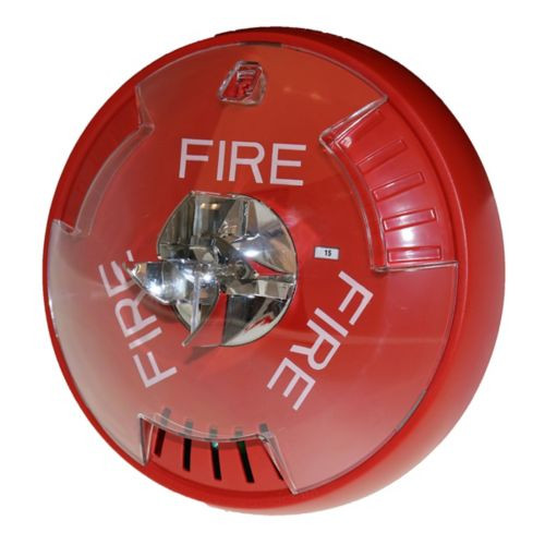 Exceder horn strobe, xenon, ceiling, red,