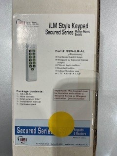 Keypad Mullion Mount