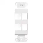 4-Port Insert , White