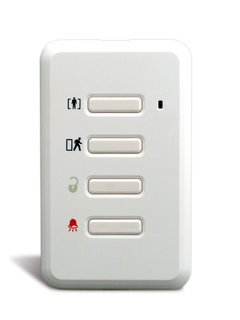Wireless 4-Button Wall Plate Keypad