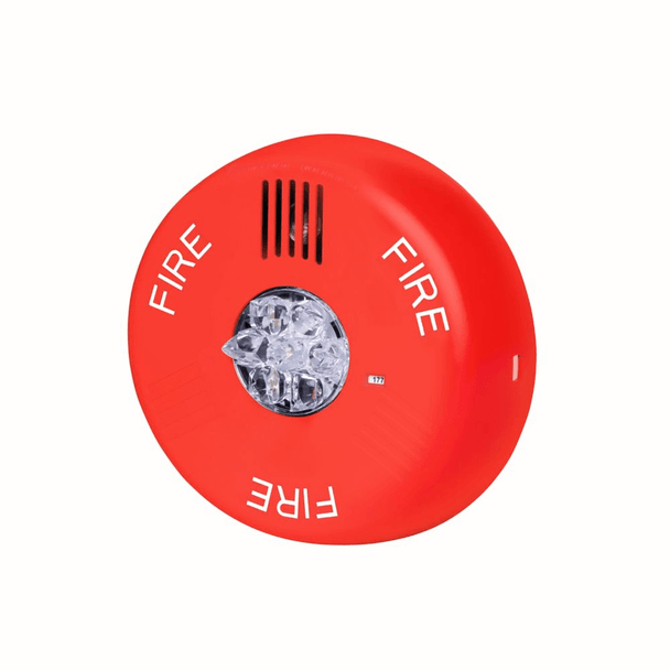 Eluxa Horn Strobe, LED, Ceiling, Red,