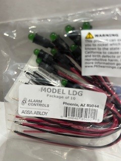 SMALL LEDS--GREEN 10PK