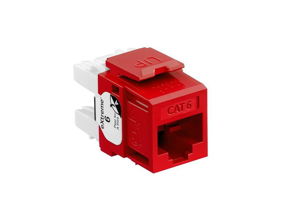 JACK CAT6  CRIMSON