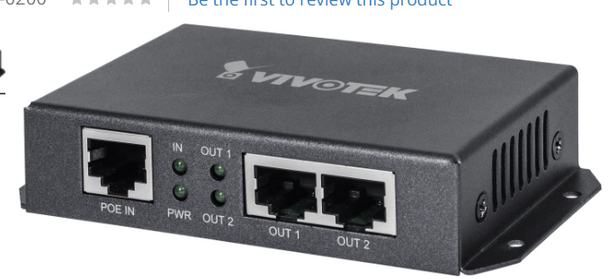 2-Port Indoor FE PoE Extender